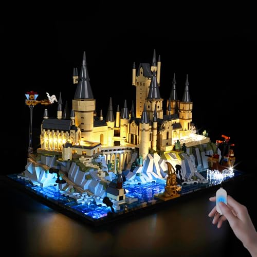 Nitemode Light Kit Compatible with Lego 76419 Castle and Grounds Upgraded for Harry Potter Hogwarts Building Set Lighting Accessories No ModelJUST Lights - Image 1
