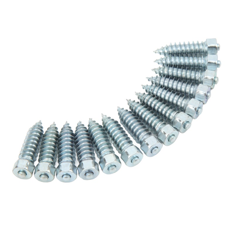 100pcs Tire Spikes M8 Excellent Grip Anti Slip Wheel Tire Stud Universal for Loader Skid Steer Forklift - Image 5