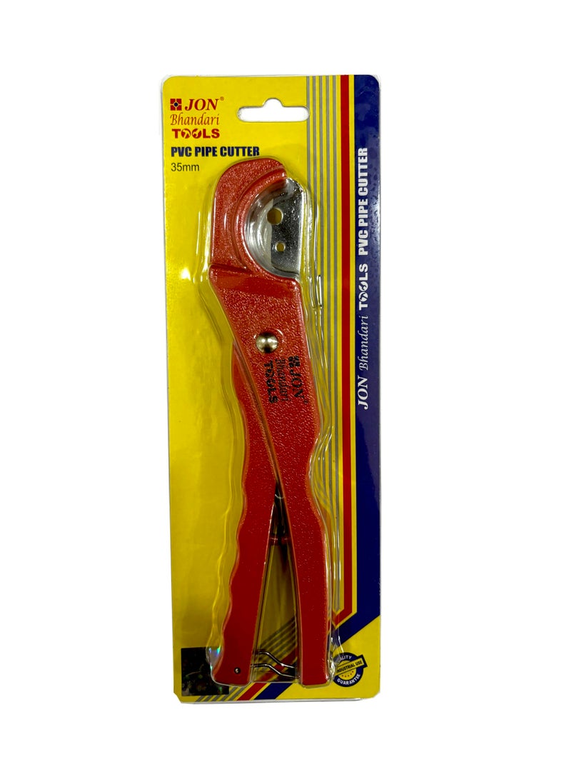 Jon Bhandari Tools PVC Pipe Cutter 35mm | Sharp Blade Tube & Cable Cutter with Ergonomic Handle | Compact & Lightweight Design for Clean Cuts | Ideal for Plumbing, Maintenance & DIY Use - Image 4