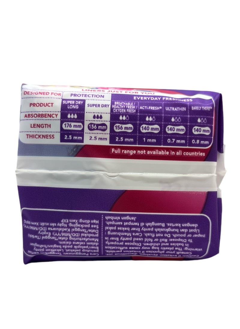 Carefree CAREFREE LINERS 20s SUPER DRY 2pcs  - Image 3