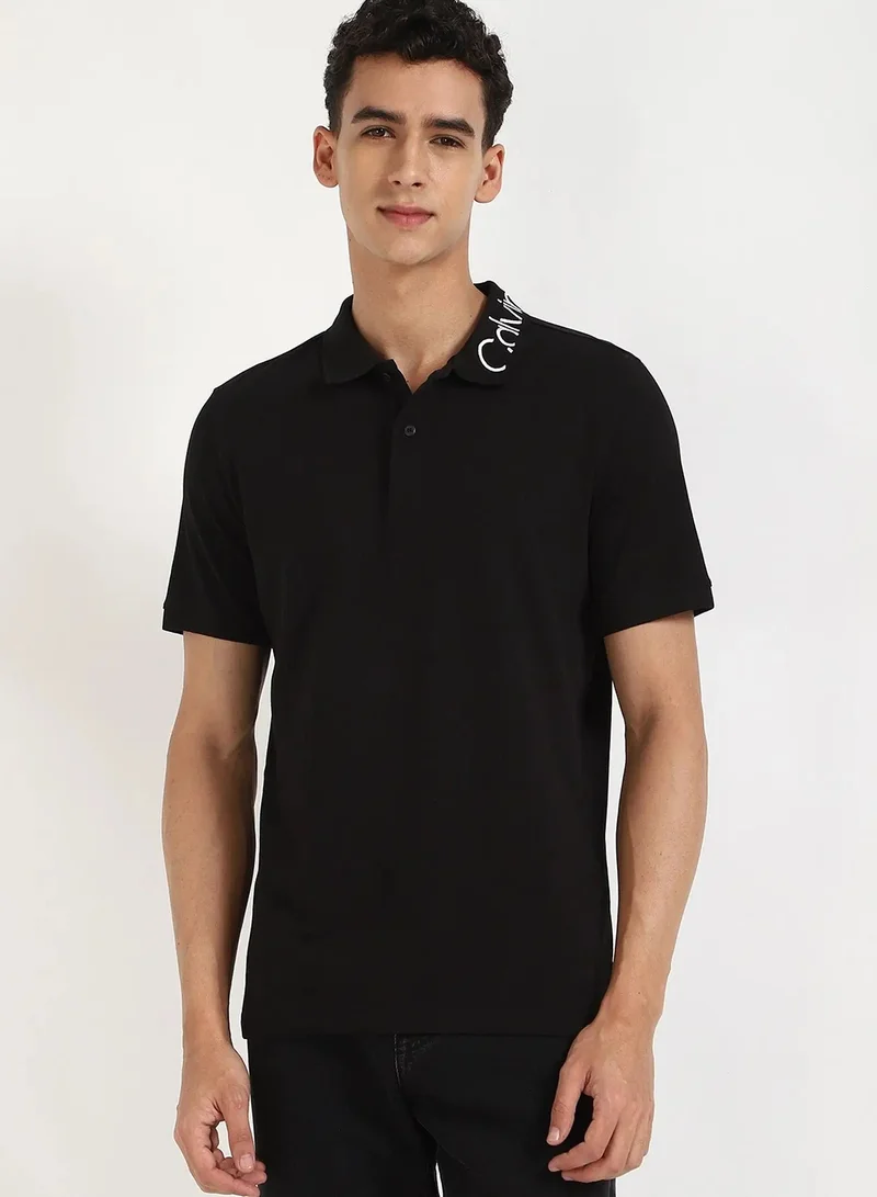 CALVIN KLEIN Logo Polo