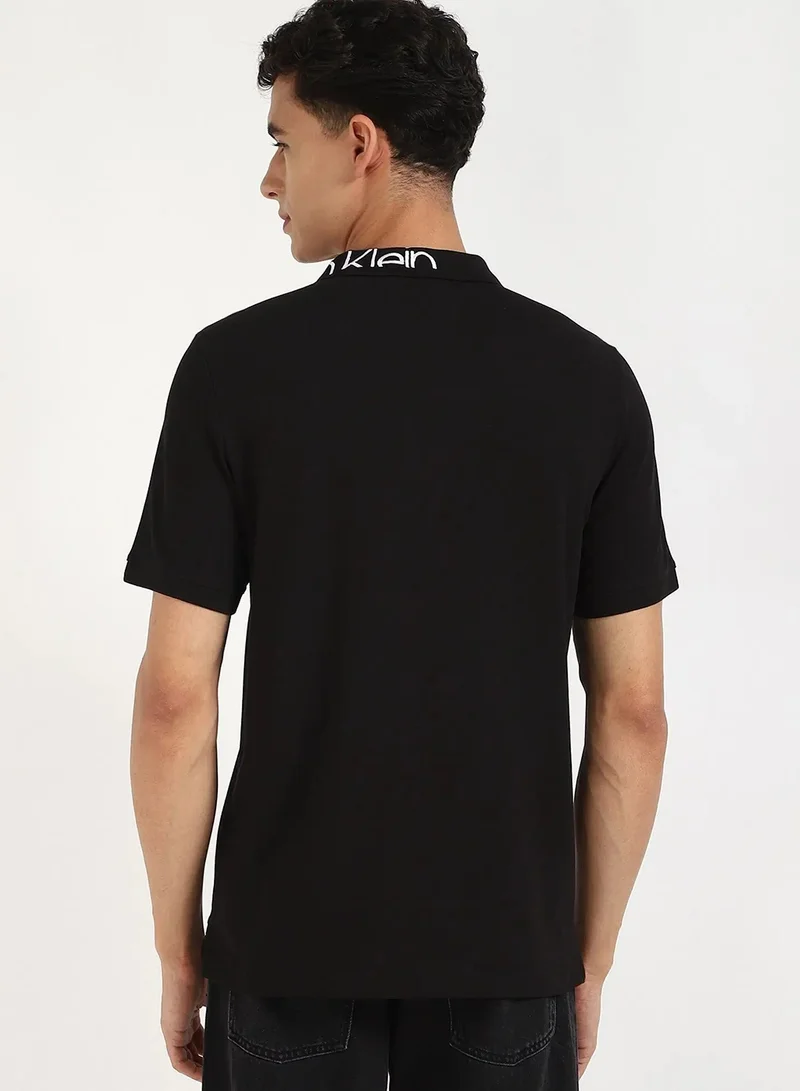CALVIN KLEIN Logo Polo