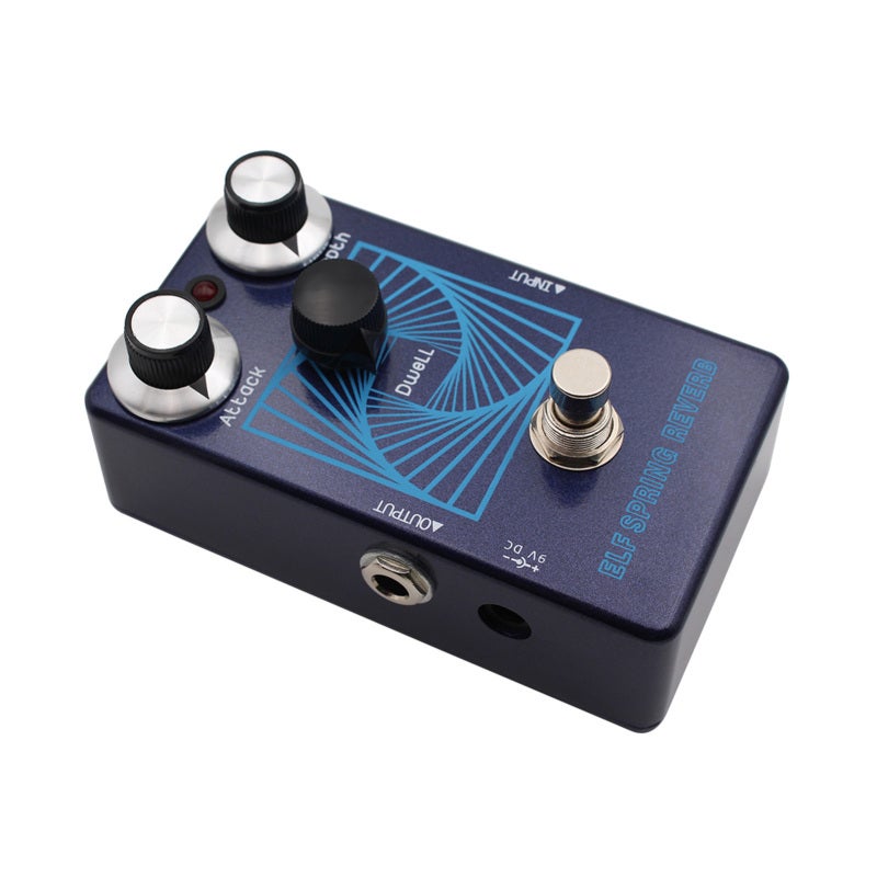 MOSKYAudio Classic Analog Spring Reverb Pedal With Adjustable Depth Control 30ms-150ms Pre-Delay - Infinite Sustain Dwell Knob for Experimental Ambient Music - Image 4