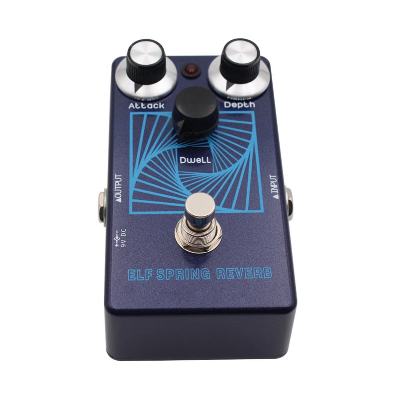 MOSKYAudio Classic Analog Spring Reverb Pedal With Adjustable Depth Control 30ms-150ms Pre-Delay - Infinite Sustain Dwell Knob for Experimental Ambient Music - Image 5