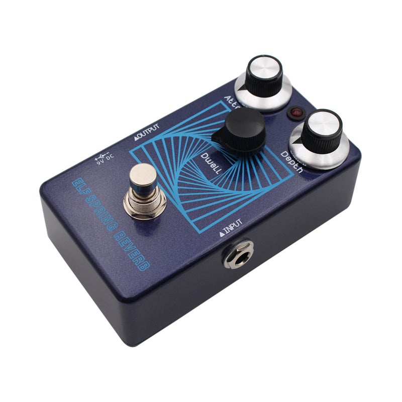MOSKYAudio Classic Analog Spring Reverb Pedal With Adjustable Depth Control 30ms-150ms Pre-Delay - Infinite Sustain Dwell Knob for Experimental Ambient Music - Image 3