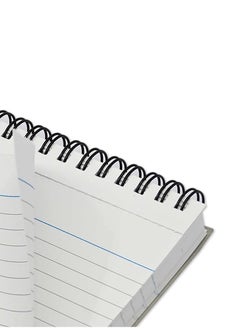 FIS FIS Ruled Record Card 180 Gsm 5X3 Inch Double Loop Spiral 50 Sheets White -FSIC53-180SPWH  - Image 2
