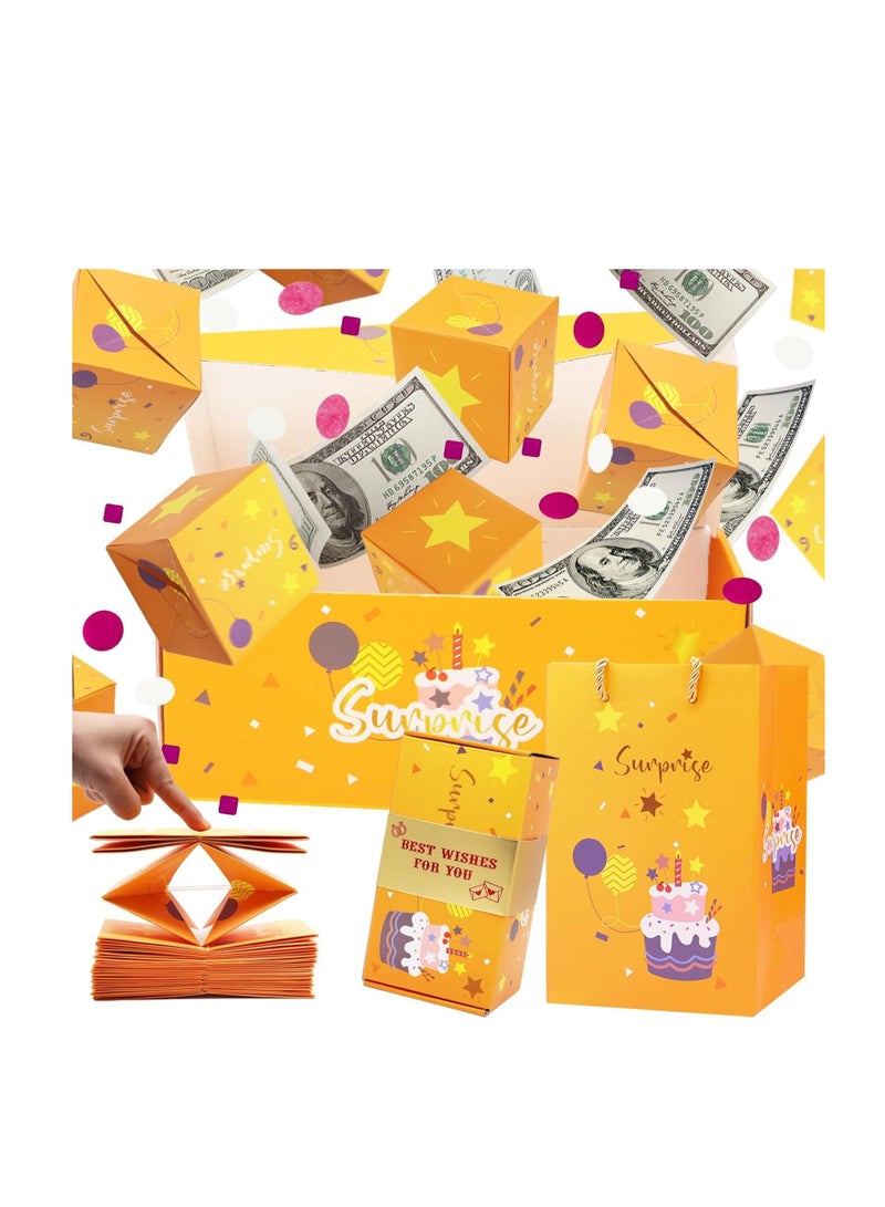 Generic Luxury Cash Explosion Gift Box for Birthdays Anniversaries and Proposals Unique Surprise Gift for Loved Ones - Image 1