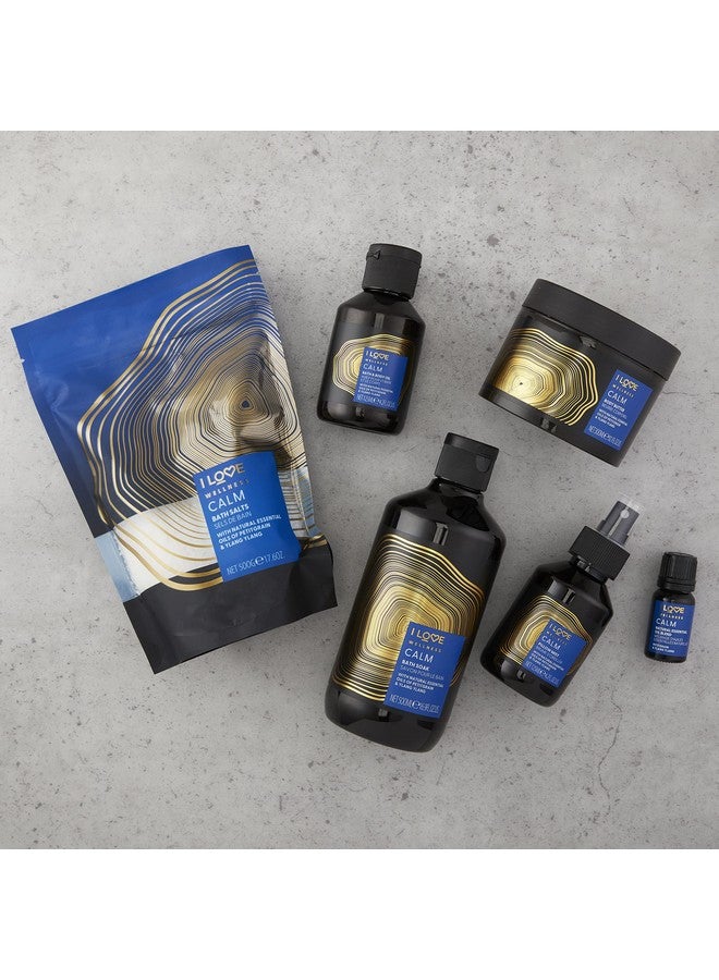 I LOVE Wellness Calm Bath Soak With Natural Essential Oils Of Petitgrain & Ylang Ylang Fragranced Bath Soak Invigorating Aroma Vegetarian & Veganfriendly500Ml - Image 4