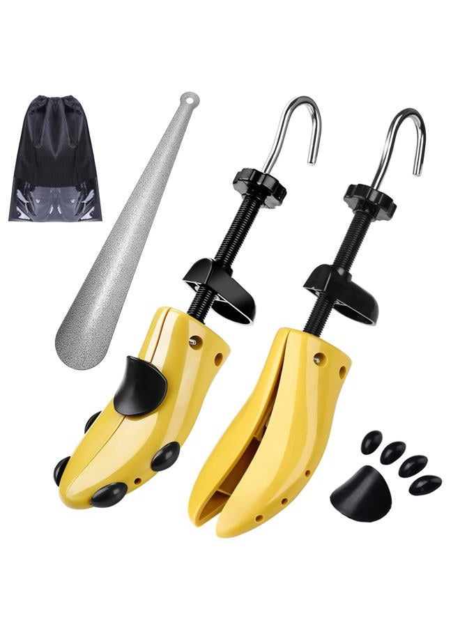 eachway Shoe Stretcher Shoe Trees,Adjustable Length & Width for Men and Women(For Women's Size US5.5-9) - Image 1