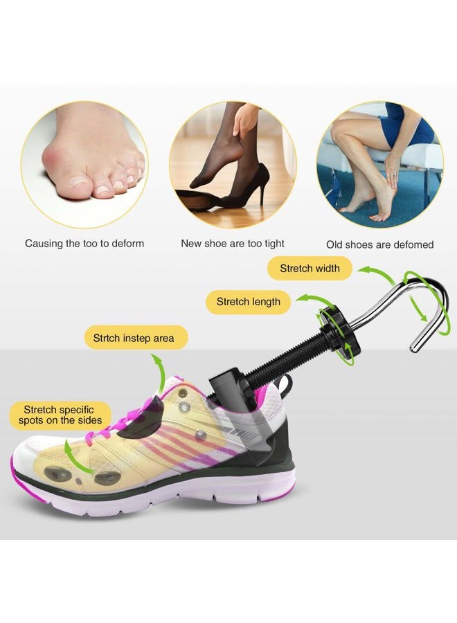 eachway Shoe Stretcher Shoe Trees,Adjustable Length & Width for Men and Women(For Women's Size US5.5-9) - Image 3