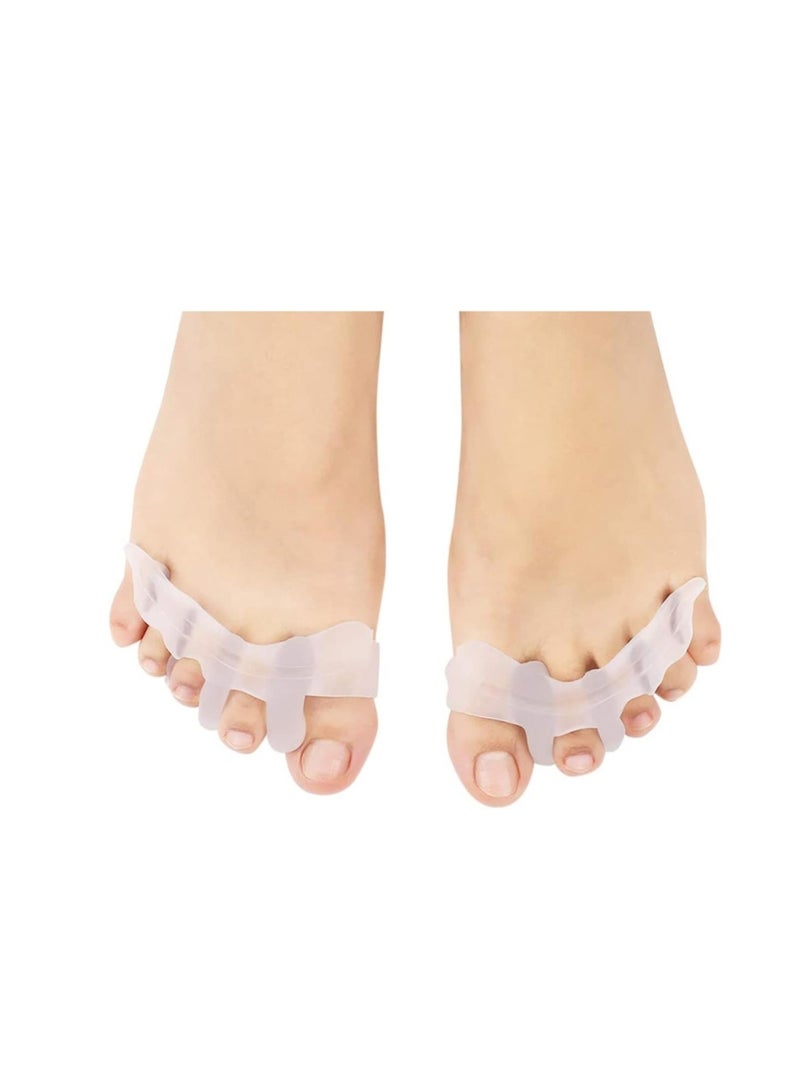 2-Piece Silicone Gel Toe Separators Set - Image 2