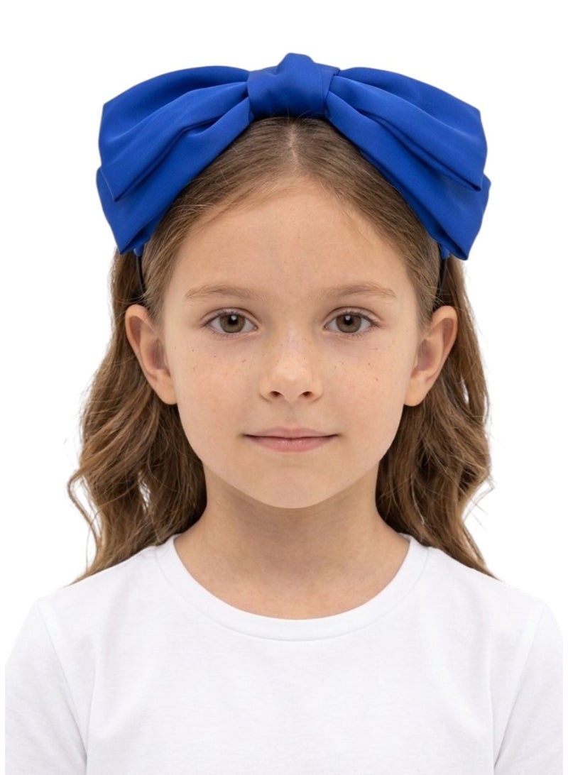 Bidani Bow-knot headband - Royal Blue - Image 1