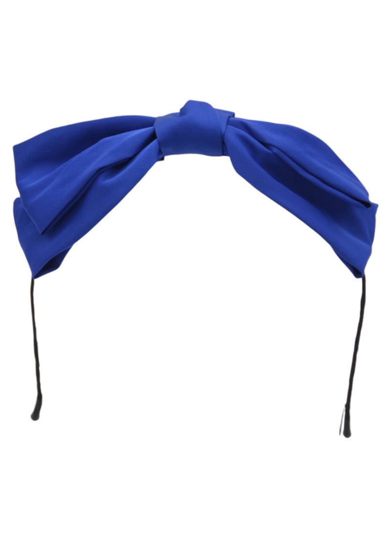 Bidani Bow-knot headband - Royal Blue - Image 2