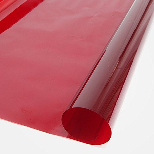 Selens Selens 15.8X19.7inch/40X50cm Gels Color Filter Paper Correction Gel Lighting Filter for Photo Studio Light Red Head - Image 1