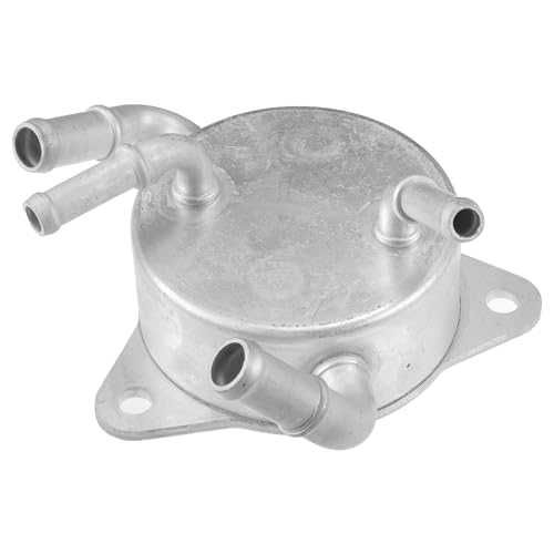 VekAuto Engine Oil Cooler Compatible for Honda Civic 2006-2011, Durable Aluminum Alloy Silver Tone Transmission Oil Cooler - Image 1
