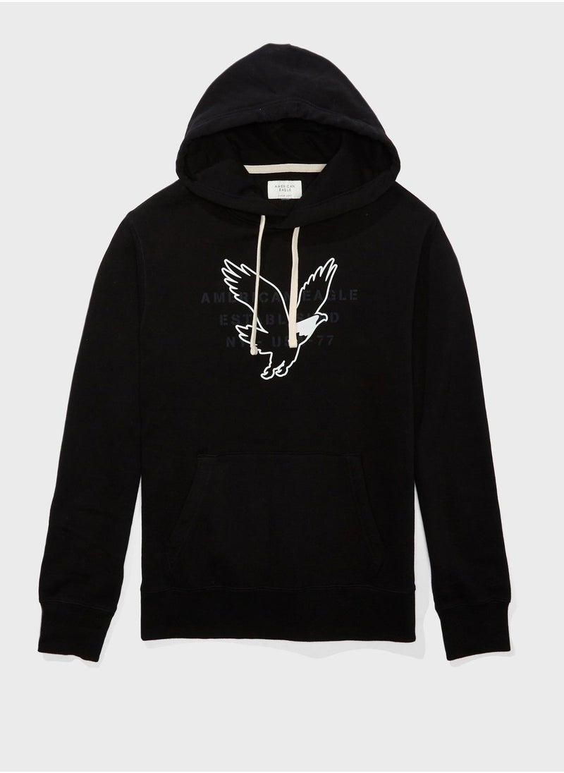 American Eagle - Graphic Hoodie - Image 1
