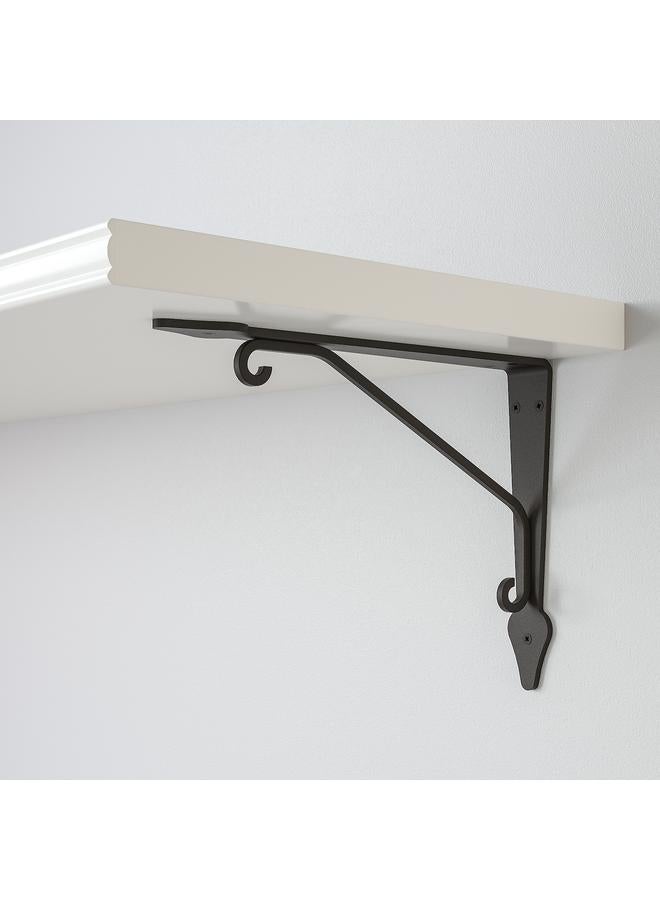 Wall shelf, white/anthracite, 80x30 cm  - Image 5