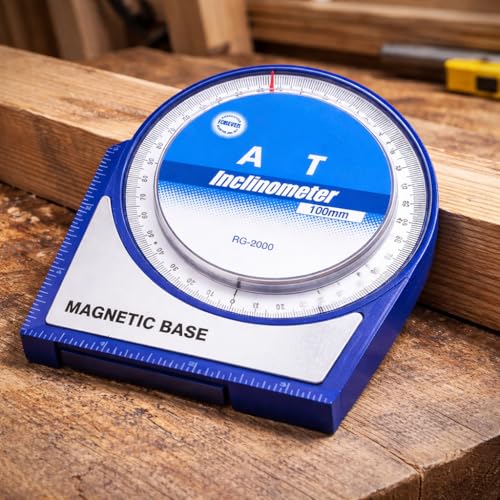 LABART Inclinometer Protractor | Goniometer | Gauge Meter Tilt Level Meter Angle Finder Inclinometer Protractor Tilt Level Meter Angle Finder Clinometer with Magnetic Base - Image 4