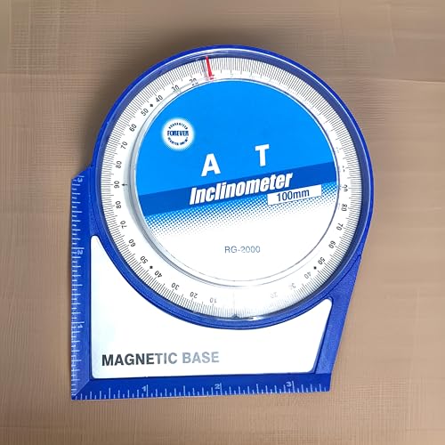 LABART Inclinometer Protractor | Goniometer | Gauge Meter Tilt Level Meter Angle Finder Inclinometer Protractor Tilt Level Meter Angle Finder Clinometer with Magnetic Base - Image 2
