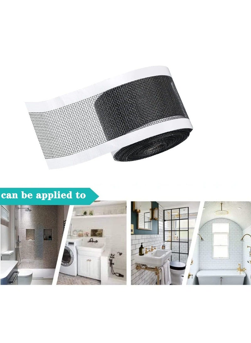 Self-Adhesive Hair Filter Sticker, Disposable Shower Drain Adapter, Anti-Clog Kitchen Bathroom Drain Hair Drain Catcher, Door, Kitchen Sewage Grill Filter, Window Screen Repair Patch, - Image 3