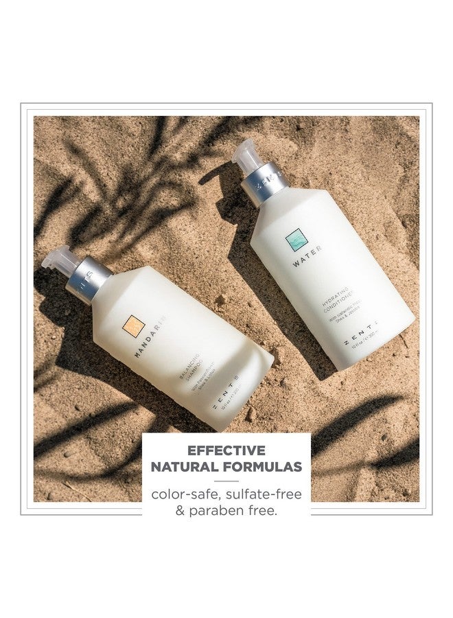 ZENTS Balancing Shampoo & Moisturizing Conditioner, Color Safe, Sulfate-Free Set for All Hair Types, 10 fl oz each - Image 2