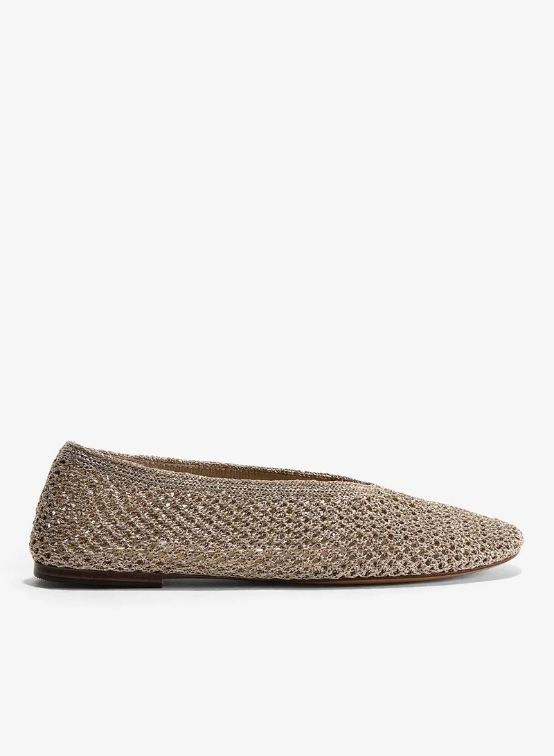 H&M Braided ballet flats