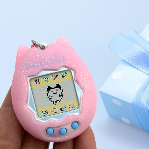 AFJWUZ Silicone Shell Cover for Tamagotchi Original, Travel Storage Case Compatible with Tamagotchi Digital Pet Accessories(Only Case) (Pink) - Image 5