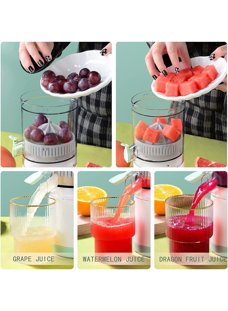 Automatic Portable Electric Citrus & Fruits Juicer Squeezer, Wireless USB-C Rechargeable, 45W Motor, for Home, Office, Parties & Trips. Fresh Apple, Grapefruit, Pear, Orange, Lemon juice ..etc - Image 5