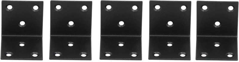 ZJchao Stainless Steel Corner Brace Heavy Duty 90 Degree Angle L Shape Bracket Corner Brace for Furniture - Image 2