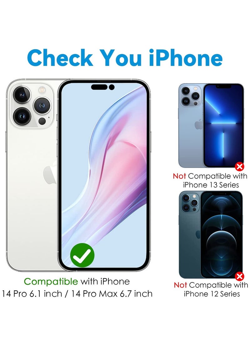 ELTRAZONE Camera Lens Protector for iPhone 14 Pro (6.1 inch) and iPhone 14 Pro Max (6.7 inch), 9H Tempered Glass Metal Ring Camera Cover Film [Case Friendly Anti-Scratch High Definition], Gold - Image 2