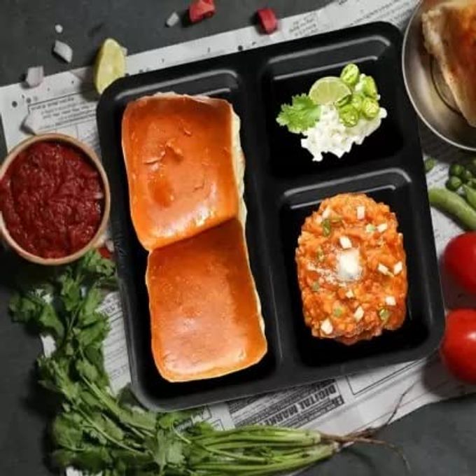 PACK OF 24 PLASTIC MICROWAVE SAFE UNBREAKABLE PLASTIC PAV BHAJI PLATE 9 INCH DINNER SET BLACK MICROWAVE SAFE