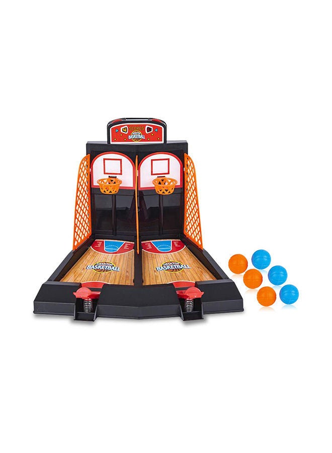NIBEMINENT Fine Craftsmanship Parent Child Interaction Shooting Basketball Tabletop Game Toy 9x8.7inch - Image 5