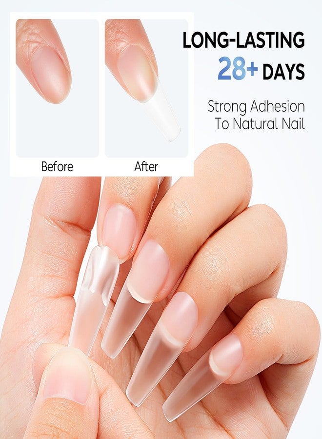AIMEILI Hema Free Nail Glue Gel, Cruelty Free, Vegan, Strong Adhesion Nail Gel Glue for Nail Extension Soft Gel Nail Tips Fake Nails - Image 4