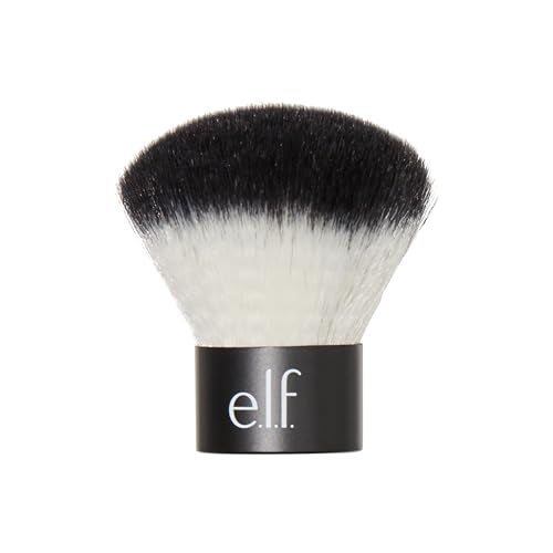 elf Kabuki Face Brush TravelSized Makeup Brush For Precise  Controlled Application OnTheGo Vegan  CrueltyFree