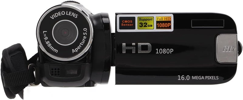 Folany Camera Recorder, Video Camera Camcorder Portable 16MP Full HD 1080P, 270° Rotation 2.7inch Color Screen, 16X Digital Zoom Camcorder, Gifts for Weddings, Trips, Family Gatherings - Image 5