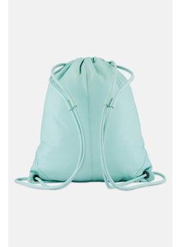 ESPRIT Women Brand Logo Drawstring Backpack 47 H x 41 L x 2 W cm, Light Turquoise  - Image 2