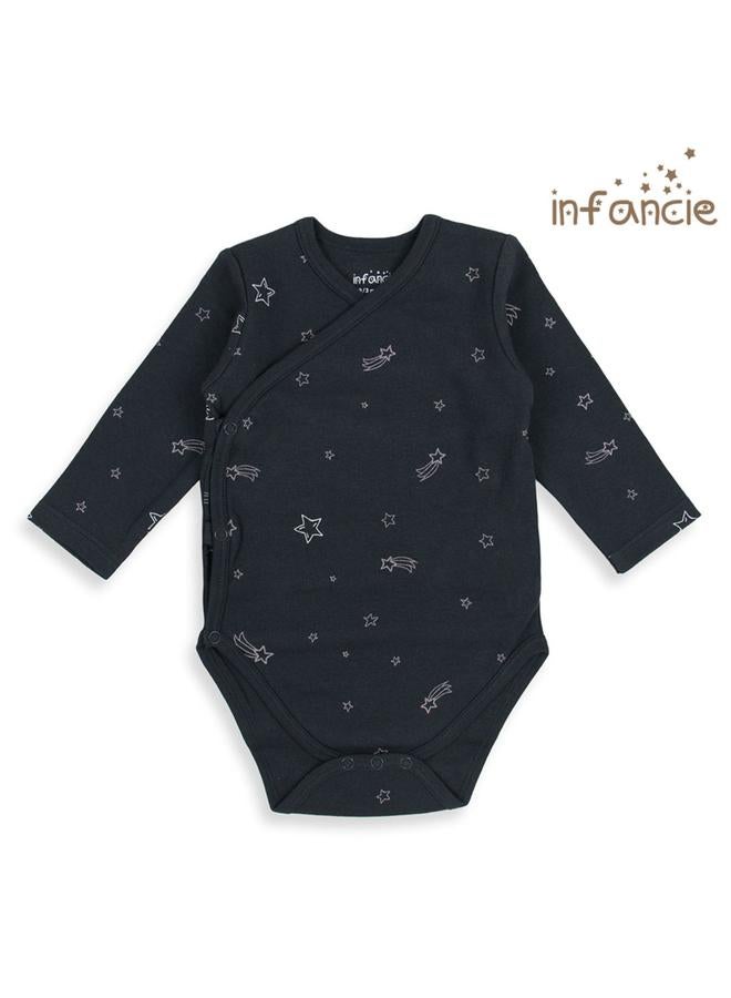 infancie Pack Of 2 - Foldover Long Sleeve Bodysuit - Image 3