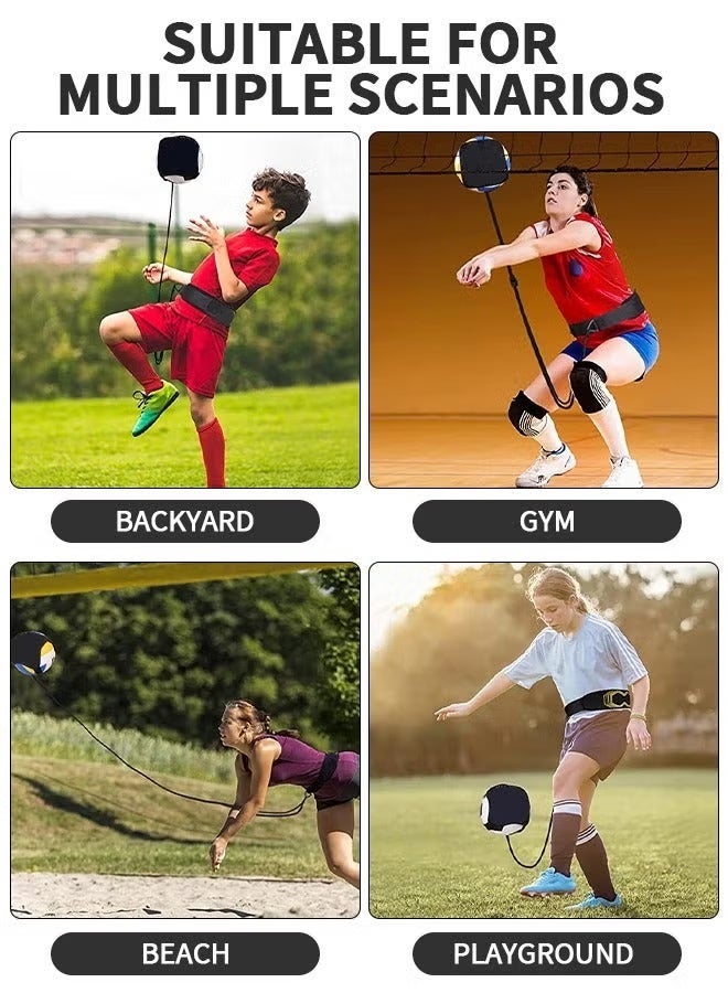 Lifetop Volleyball Spike Trainer, Adjustable Training Equipment Aid, System Improves Serving, Jumping, Arm Swing Mechanics and Spiking Power - Image 5