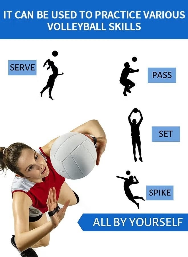 Lifetop Volleyball Spike Trainer, Adjustable Training Equipment Aid, System Improves Serving, Jumping, Arm Swing Mechanics and Spiking Power - Image 3