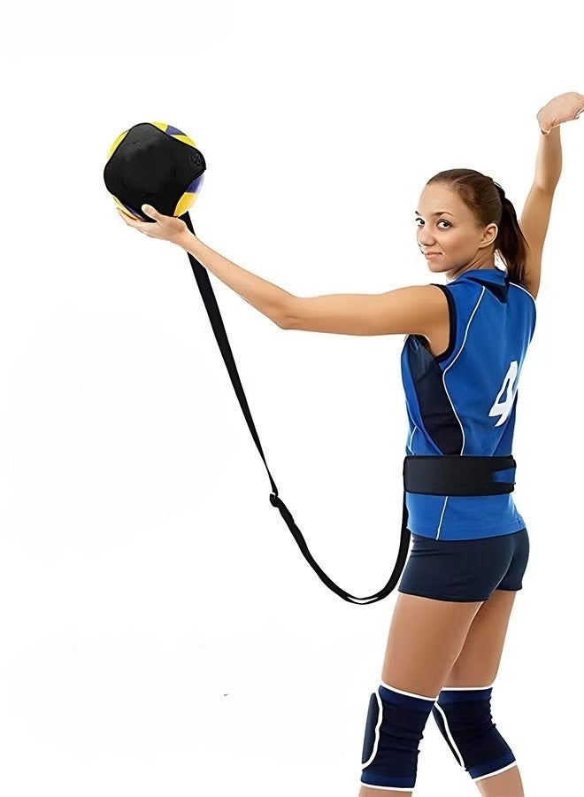 Lifetop Volleyball Spike Trainer, Adjustable Training Equipment Aid, System Improves Serving, Jumping, Arm Swing Mechanics and Spiking Power - Image 1