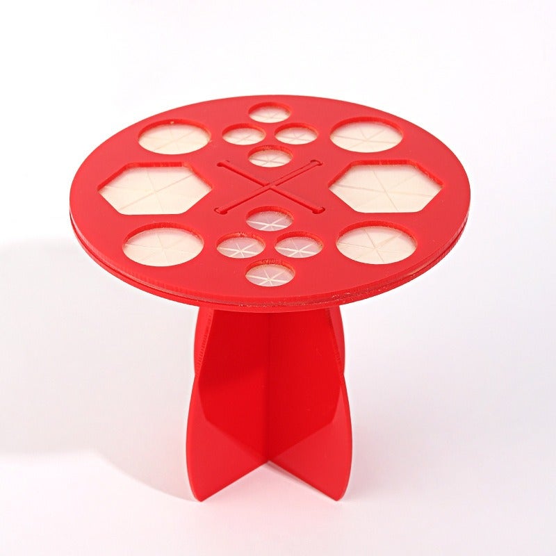 Best-selling 14-hole 26-hole 28-hole makeup brush drying rack acrylic cleaning storage tool display stand