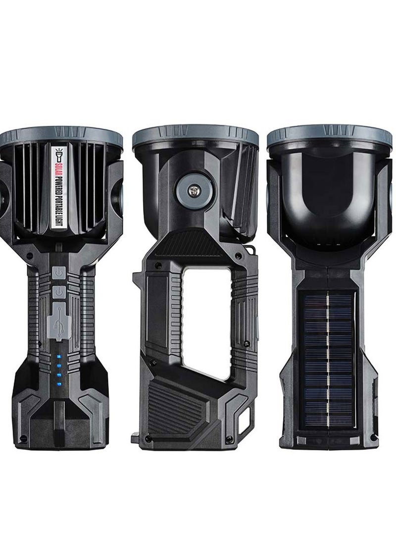 Generic Solar Powered Spotlight TY-8919, Acrylic, Black  - Image 3
