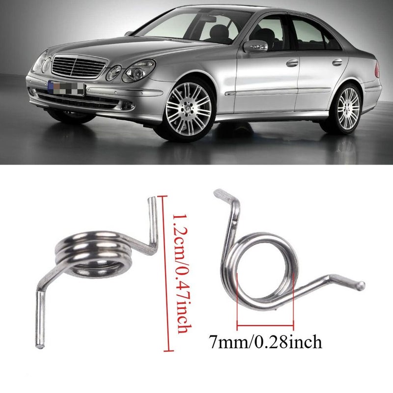 4 Piece Set Car Door Lock Actuator Repair Spring Kit Compatible With Mercedes Benz C Class W203 2000 2007 E Class W211 2002 2009 CLK W209 A209 2002 2010 Without Battery - Image 3