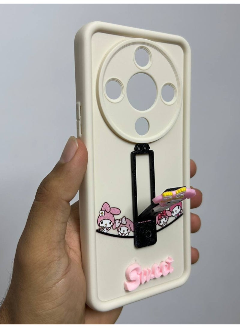 new cartoon-designed back cover with the word "Sweet" on it, compatible with the Honor X9B phone. - Image 3