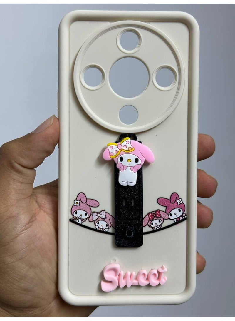new cartoon-designed back cover with the word "Sweet" on it, compatible with the Honor X9B phone. - Image 1