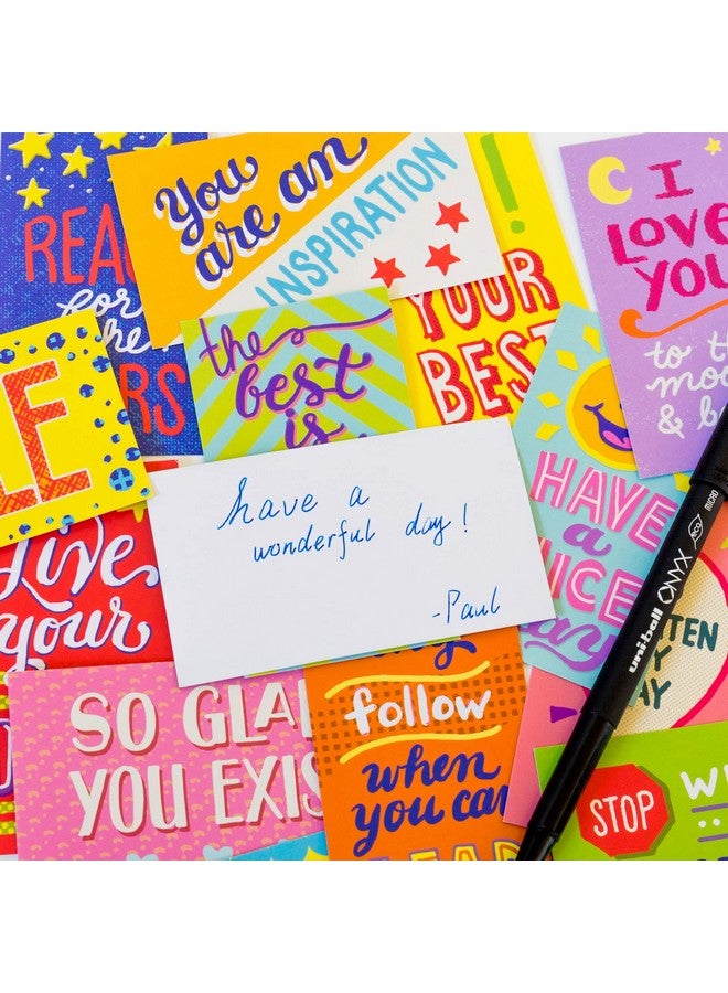 Youngever 300 Pack Motivational Quote Cards 100 Unique Inspirational Designs Cards Business Card Sized Encouragement Cards Gifts For Employees Thinking Of You Gifts Appreciation Cards - Image 3