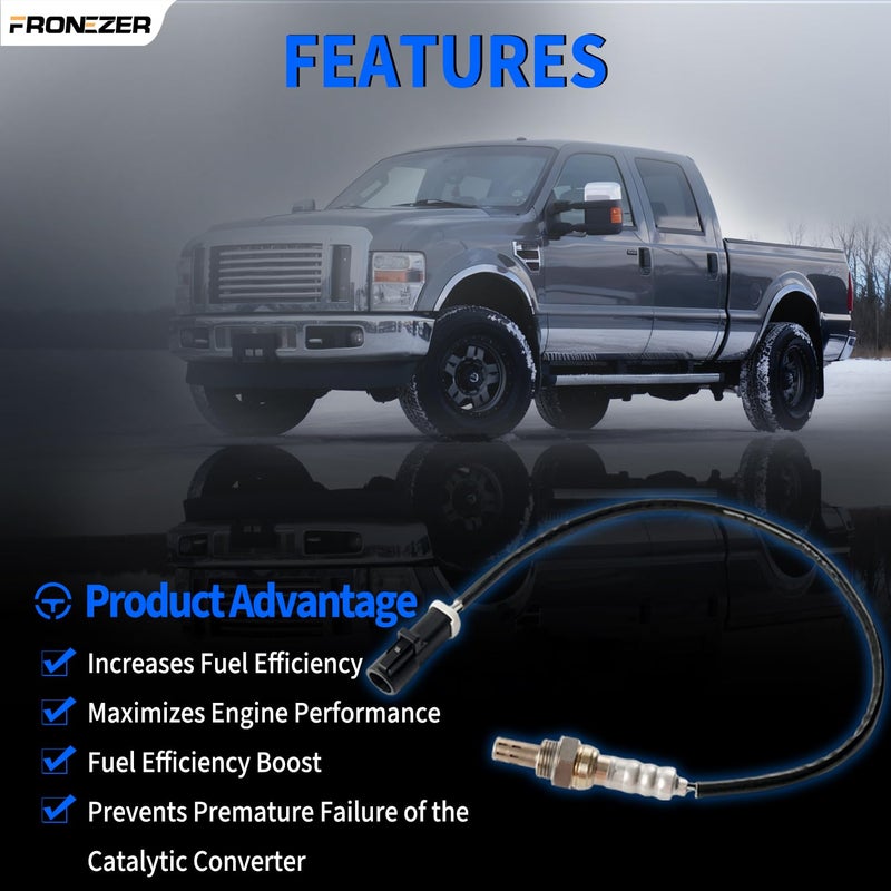 FRONEZER 4PCS Oxygen Sensor Upstream Downstream O2 Sensor Compatible with Ford F150 F250 Ranger Expedition Explorer Escape, Mazda Tribute, Lincoln & More Replace# 15716,15717,15718, 15719,ZZC318861 - Image 4