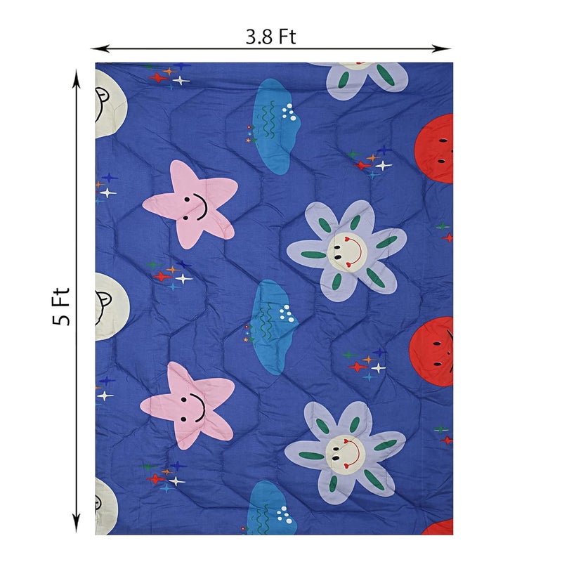 KEA Microfiber All Weather Printed Baby Comforter 250 GSM Size 22X30 InchKids Comforter - Image 4