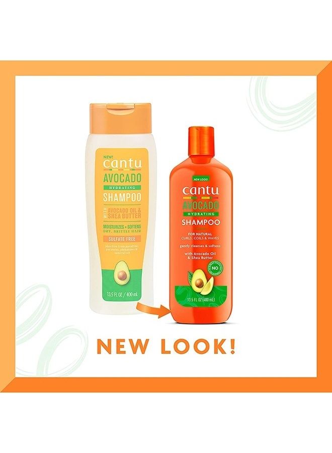 Cantu Avocado Hydrating Shampoo 400ml - Image 2