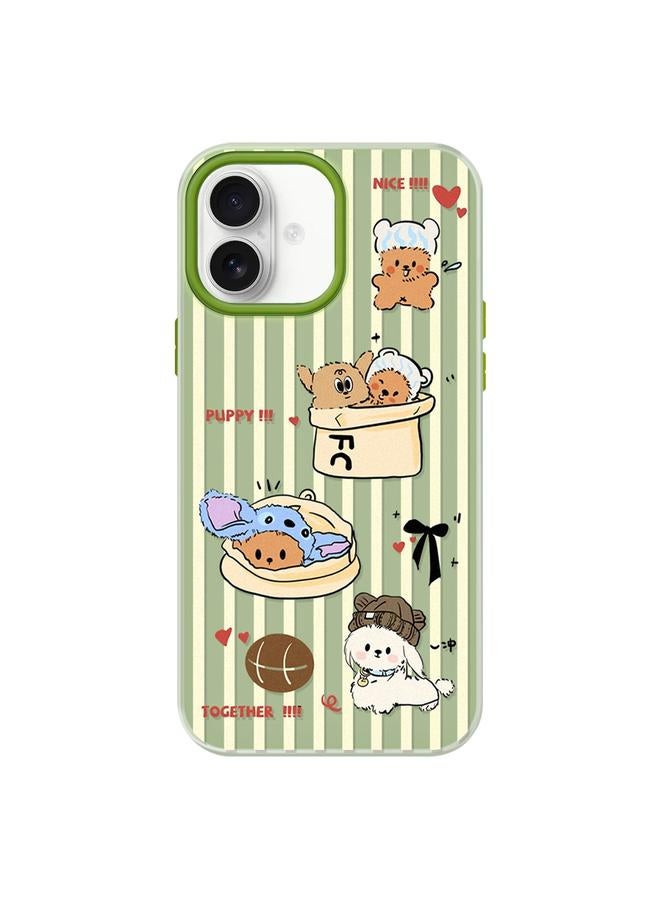 S-TOP Case For iPhone 16 Skin Feeling Jelly TPU Hybrid PC Phone Case - Image 1
